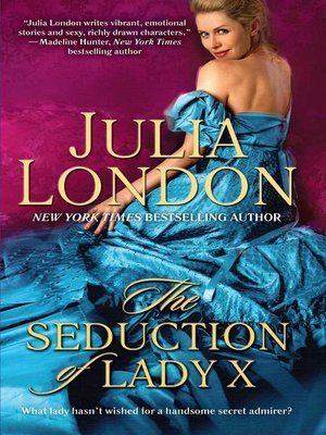 The Seduction of Lady X - ebook